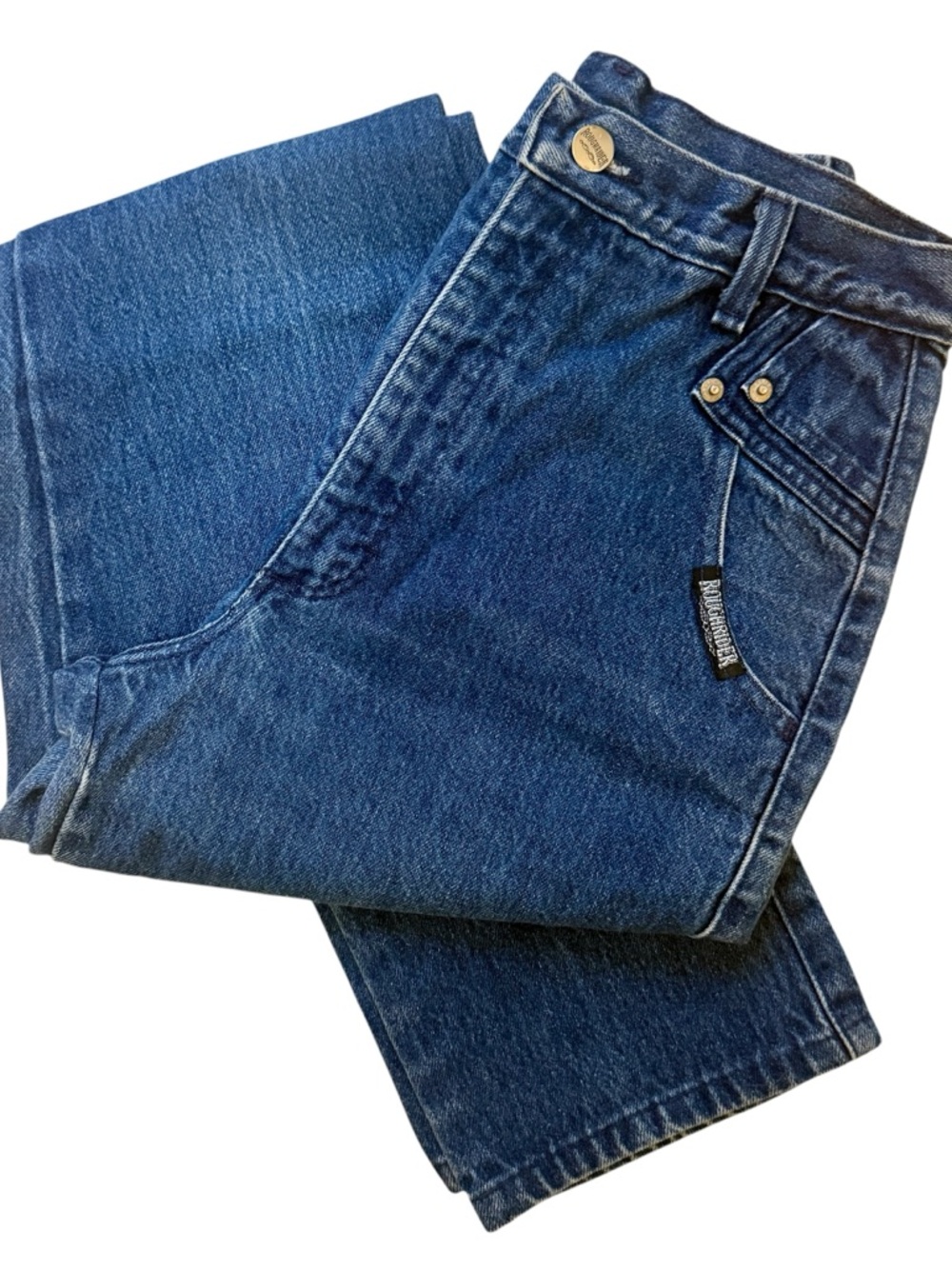 VTG Rough Rider High Rise Cowboy Jeans Style 1690 Size 5